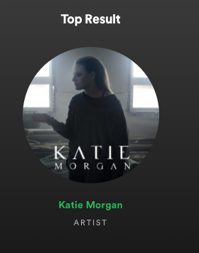 Katie Morgan Spotify