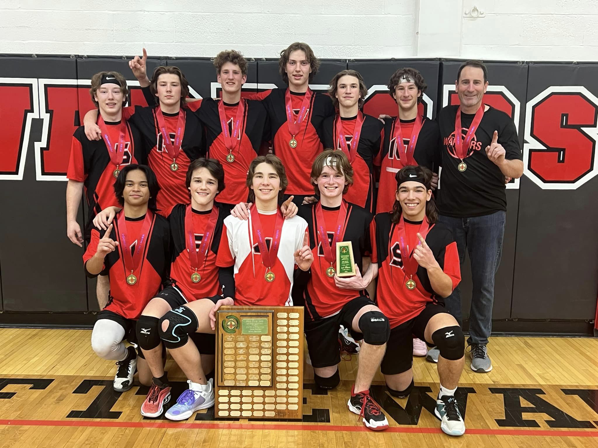 The Esterhazy Warriors Senior Boys Volleyball Team won the 3A Provincial Volleyball championship on Saturday, November 25th.