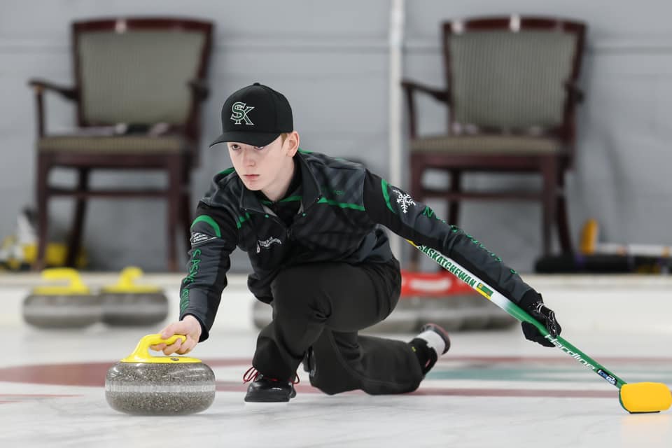 Lussier Competes at Canadian U18 Curling Championships